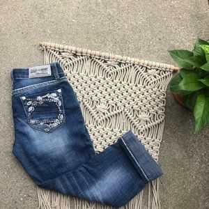 Grace In LA Jean Capris Size 26